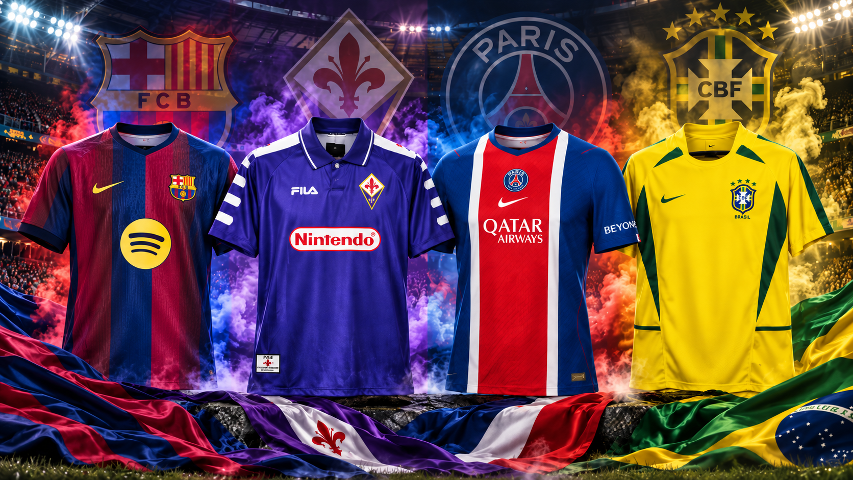 Camisas de futebol